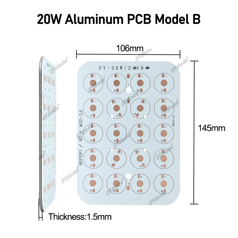 LED Aluminum Base Plate PCB Bo - Jewelry Making Board review and price