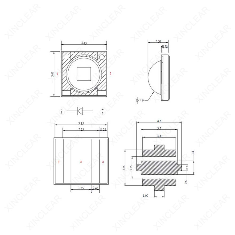 SMD3535 LED Chips 1W 3W Cold W - Jewelry Making Board review and price