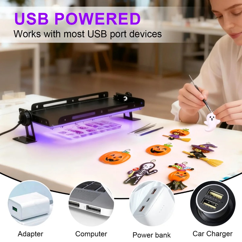 Ultra Bright LED UV Curing Lam - Jewelry Making Dc review and price